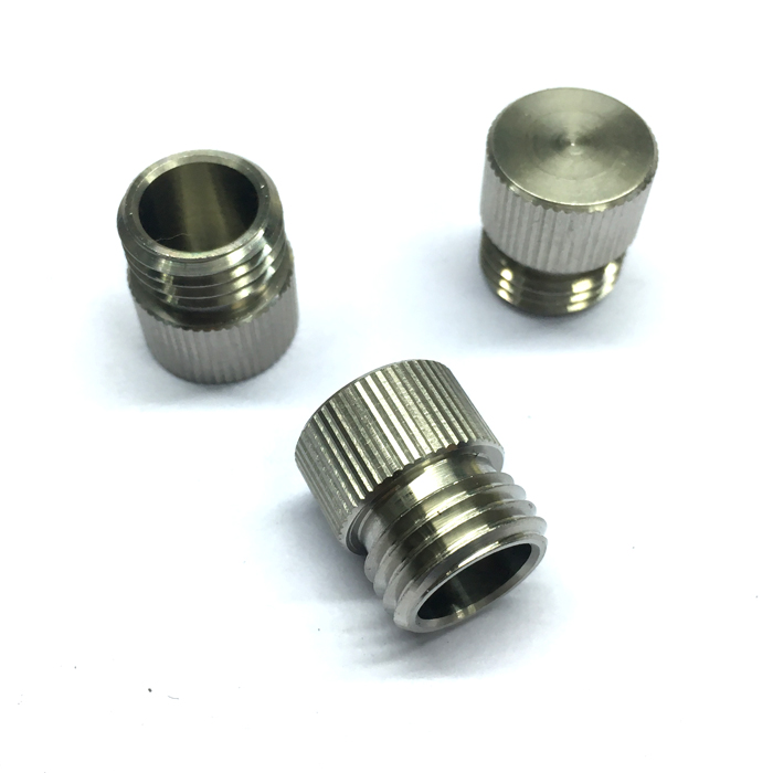 Aluminum CNC Machining Knurled Screw